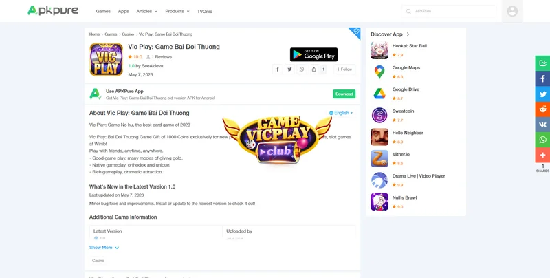 tải app Vicplay apk 