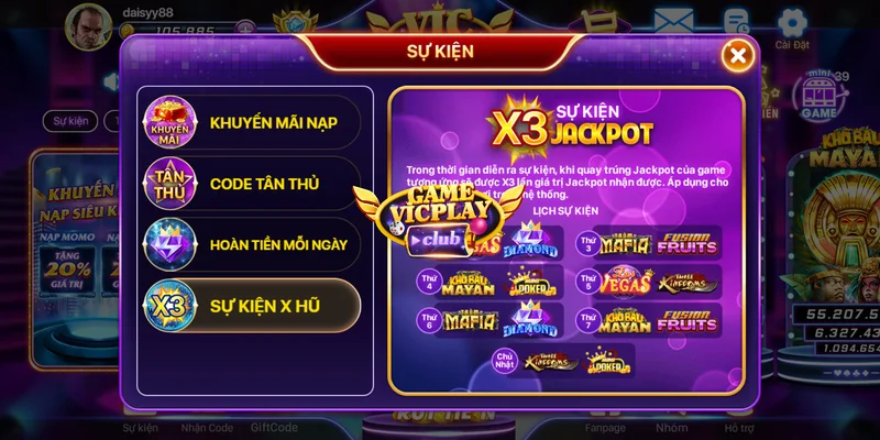 rút tiền Vicplay